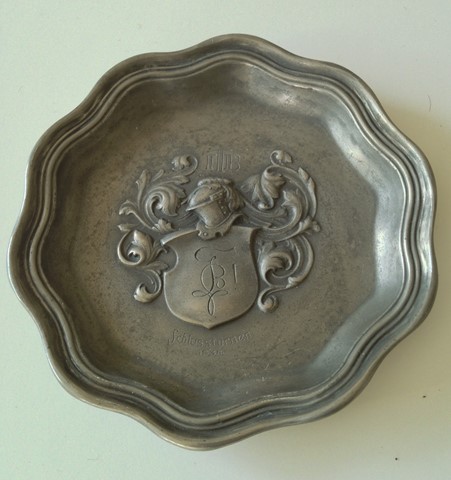 Turnverein Technikum Biel - 1934 - Aschenbecher - ev. auch Wandteller