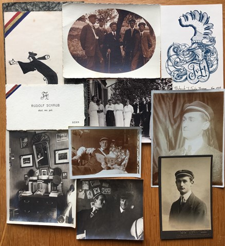 Zähringia Bern - 1913 - Diverse Fotos Rudolf Schaub v/o Rolf