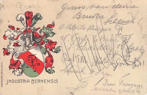 1908 - geschrieben von einem Bertholder