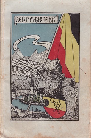 1919 - Liedersammlung - Nachlass Vontobel v/o Brutus