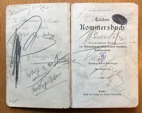 1909 - Taschen-Kommersbuch