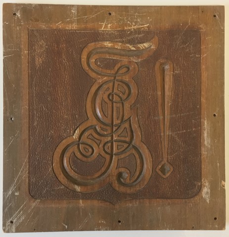 Holz geschnitzt, ca 24x24